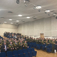 Праздничный концерт на военном факультете