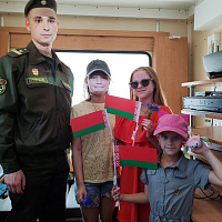 Военнослужащие Вооружённых Сил приняли активное участие в праздновании Дня Независимости Республики Беларусь