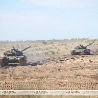 На Обуз-Лесновском полигоне прошло контрольное занятие с командирами батальонов и рот