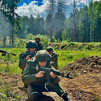 Продолжаются занятия с военнослужащими нового пополнения