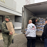 Борисовские военные связисты приняли участие в благотворительной акции