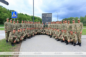 Военнослужащие Республики Узбекистан посетили мемориальный комплекс «Тростенец»