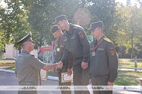 Во 2-й инженерной бригаде состоялось закрытие 32-го лично-командного чемпионата Вооруженных Сил по пожарно-спасательному спорту