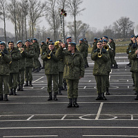 Торжественные мероприятия в 38 одшбр