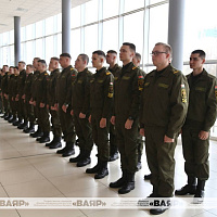  Чествование военнослужащих, выслуживших установленные сроки службы