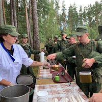 Продолжаются сборы с военнообязанными