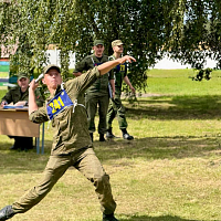 Смотр спортивно-массовой работы в 15 зрбр