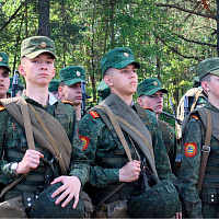 В Военной академии продолжается учебно-полевой сбор с кадетами и суворовцами 