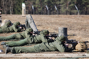 Состязание на лучшего снайпера, снайперскую пару, группу и команду в войсках СЗОК