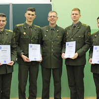 Определены победители национального этапа VII Международной олимпиады курсантов по военной истории