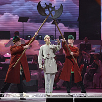 Артисты в погонах выступили в Минске с концертной программой «От классики до рока: Ностальгия!»