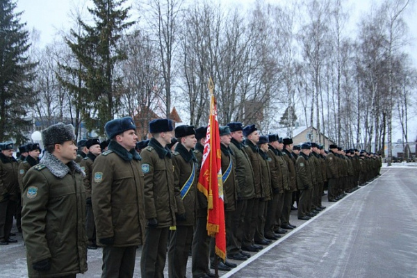 Торжественное построение, посвященное началу нового учебного года