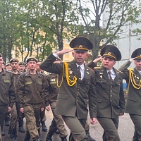 Торжественные мероприятия в Заслоновском гарнизоне