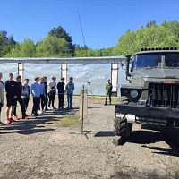 В гостях у гвардейцев