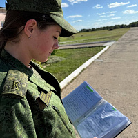 Продолжается практика курсантов военного факультета в БГАА