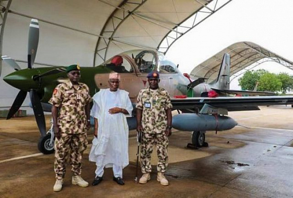 В Нигерию прибыла первая партия самолетов A-29 «Супер Тукано»