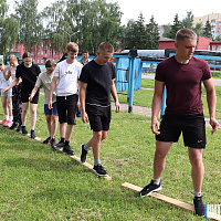 В Витебске проходит областной этап республиканской военно-патриотической игры «Орленок»