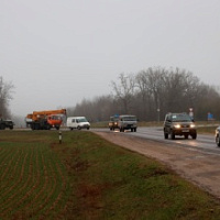 Марш в назначенный район