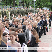 Церемония прощания с ветераном Великой Отечественной войны подполковником милиции в отставке Геннадием Юшкевичем