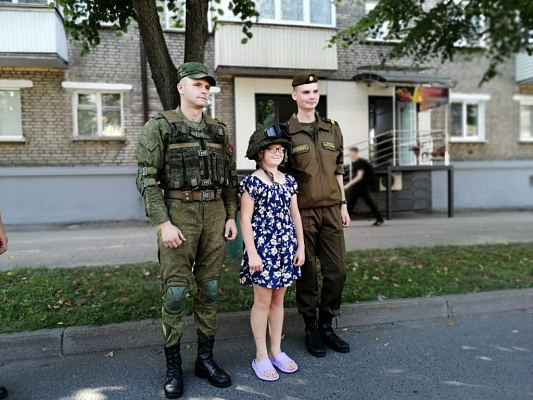 Военнослужащие СЗОК приняли участие в фестивале «Вытокi»