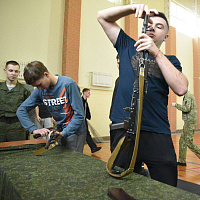 На базе 38 одшбр прошла военно-патриотическая игра «Призывник — 2024»