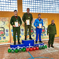 Завершился чемпионат по гиревому спорту среди частей центрального подчинения