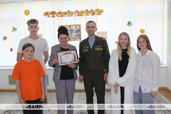 Военнослужащие ЗОК приняли участие в благотворительной акции «Соберём детей в школу»