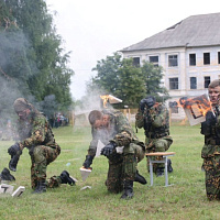 В в/ч 89417 прошли торжественное мероприятия, посвящённые Дню десантников и сил специальных операций