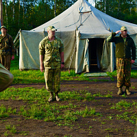 Гвардейцы 120 омбр участвуют в соревнованиях на лучшую разведгруппу СЗОК