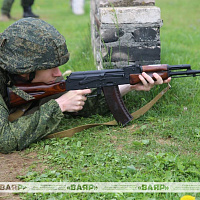 Занятия по предметам боевой подготовки с новобранцами 120 омбр
