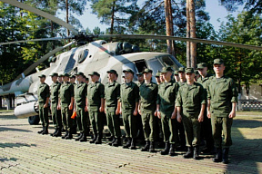 Показ техники в Военной академии