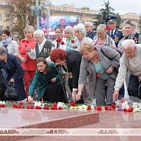 В Минске состоялась акция памяти и скорби «Никто не забыт, ничто не забыто»