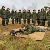 Занятия с военнослужащими нового пополнения