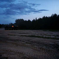 В 59 шпс 72 ОУЦ прошло ночное занятие по вождению