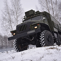 Занятие по вождению боевых и специальных машин в 48 об РЭБ