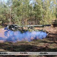 Продолжается проверка боевой готовности Вооружённых Сил в одной из артиллерийских бригад