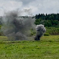 В инженерном полку СЗОК прошли занятия по огневой подготовке и подрывному делу