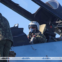 На аэродроме 61 иаб прошли плановые полёты