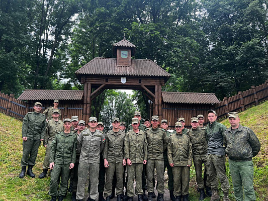 Военнослужащие 36 дмостбр посетили Трофимову криницу