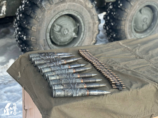 В одном из подразделений 6 омбр продолжаются занятия в рамках полевого выхода