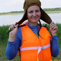 С неба — на воду!