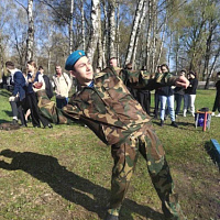 В 111 абр состоялся городской этап военно-патриотической игры «Орлёнок»