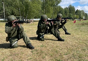 Занятия по инженерной и тактической подготовке с курсантами военно-транспортного факультета в БелГУТ