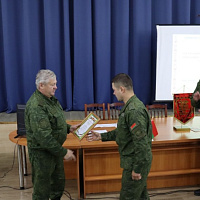 Состязания на лучших по полевой выучке командиров батальона: итоги подведены