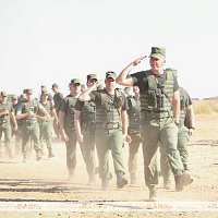 Белорусские военнослужащие, принимающие участие в оперативно-тактическом учении, заступили на боевое дежурство