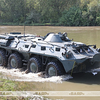  В 72 ОУЦ прошло занятие по преодолению водной преграды на технике