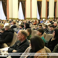 В Минском суворовском военном училище прошёл день открытых дверей