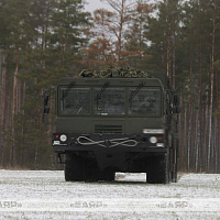 В рамках тактического учения с подразделениями РСЗО «Полонез»