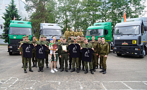Торжественные мероприятия, посвященные Дню военного автомобилиста, прошли в 361 боо (ЦОВУ)
