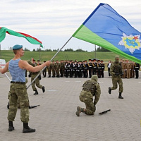 Церемония открытия заключительного этапа республиканской военно-патриотической игры «Орленок»
